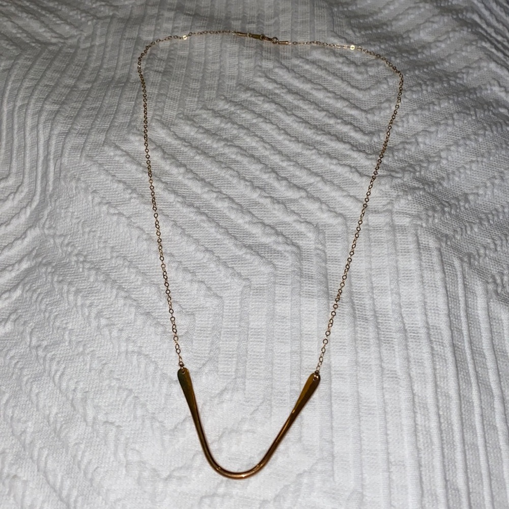 Consider the Wldflwrs bronze sling necklace New Nashville handmade
